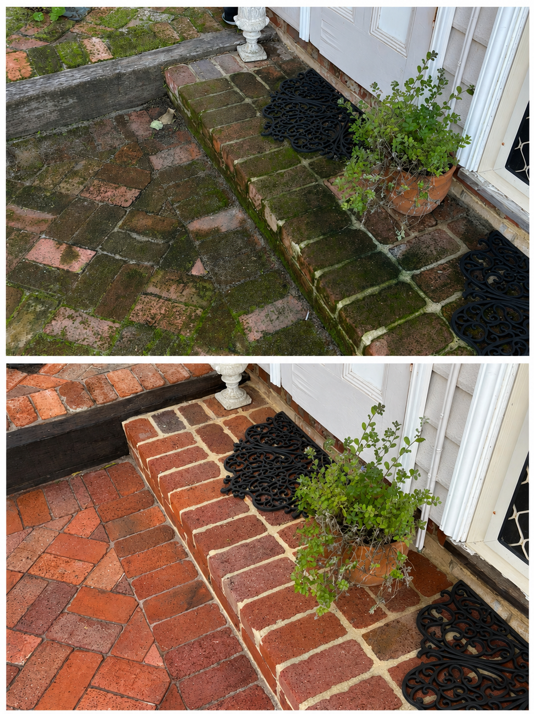 Brick Stairs & Paving